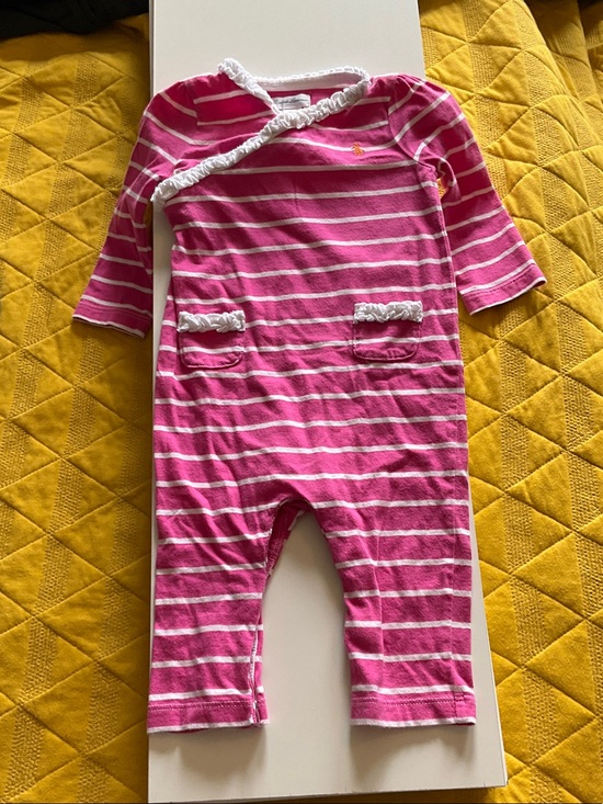 Ralph Lauren Other - 🔴Ralph Lauren Pink and White Striped Infant One-Piece 🔴